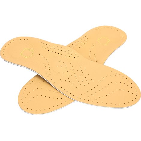 Correcteur de posture plantaire Semelle orthopédique antidérapante Respirante Soutien de la voûte (Jaune, 45-46) (1/5)