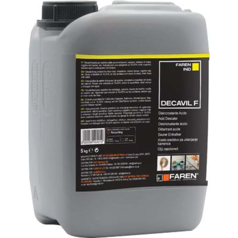 ACIDO DISINCROSTANTE IMPIANTI TERMICI DECAL FAREN - LT 5 - 1 pezzo