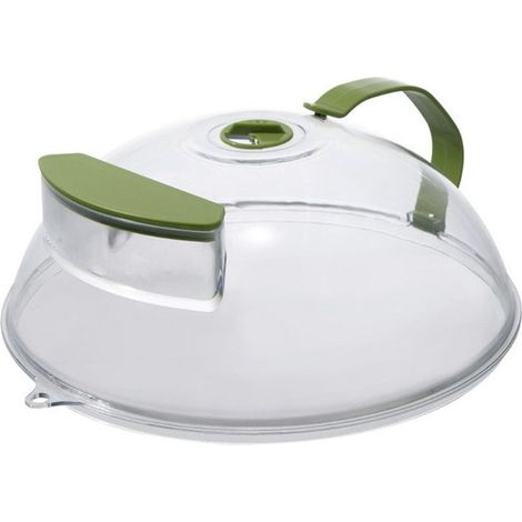 Orologio da microonde trasparente - Rotondo, per conservare gli alimenti, pratico aiuto in cucina (1/5)