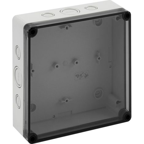 Coffret d'installation Spelsberg TK PS 1818-6f-tm 10601301 gris clair (RAL 7035) 182 x 180 x 63 Polycarbonate, Polystyr (1/5)