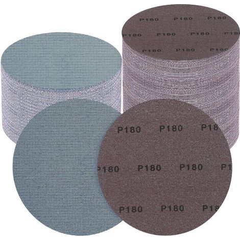 Schleifpapier 25 Stück Klett Keramik 225mm 180 Körnung (1/5)