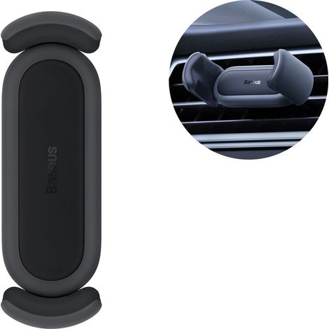 Support de smartphone Steel Cannon 2 pour grille d'aération, noir (1/5)