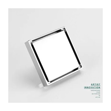 (chrome)Invisible Floor Drain Ensembles D'Accessoires De Salle De Bain Ralo Banheiro Shower Room Toilet Drainage Mosaic Tile Bathroom (1/4)