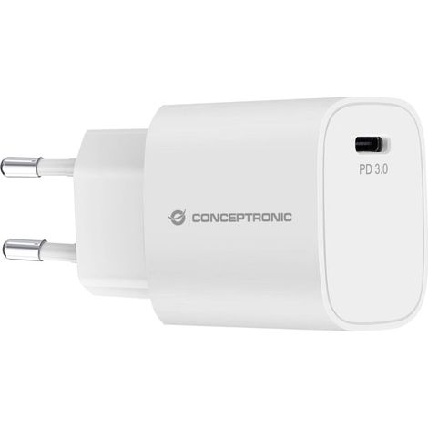 Conceptronic ALTHEA14W Caricabatterie per dispositivi mobili Universale Bianco AC Ricarica rapida Interno (1/4)