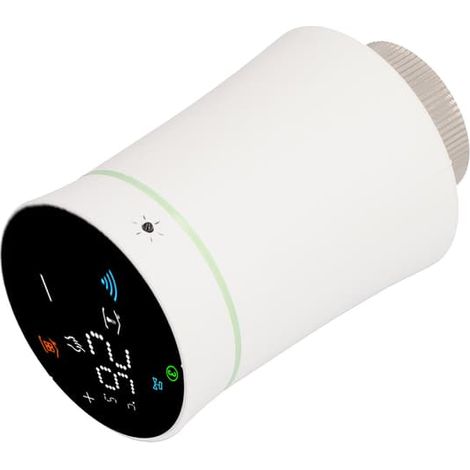 Thermostat de radiateur miniature à température constante pour Tuya/ZigBee, avec passerelle intelligente et vanne de radiateur intelligente (1/5)