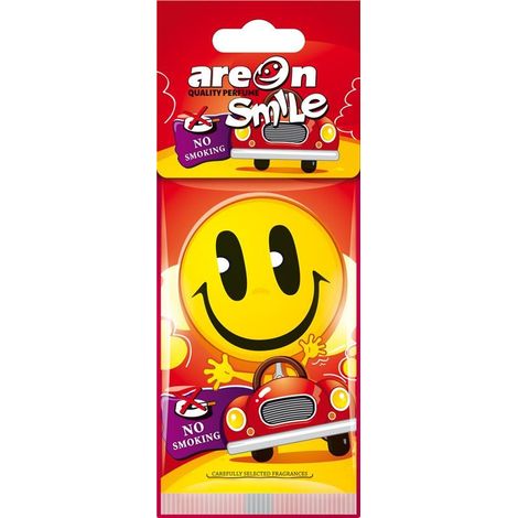 Nuovo deodorante per auto, ciondolo a forma di faccina sorridente, Dry Smile