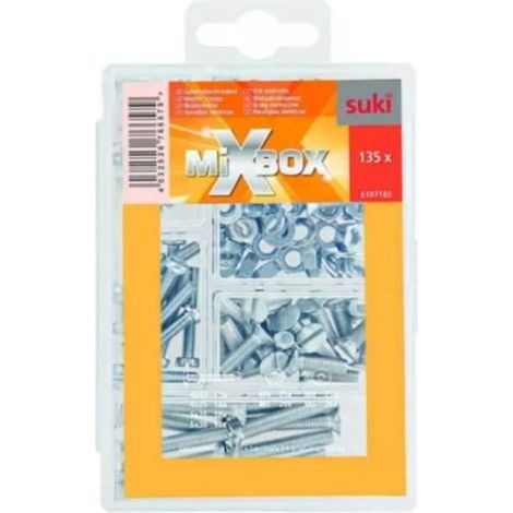 Kit de fixation SUKI, 135 ensemble de fixations et chevilles (1/2)
