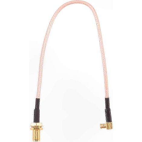 Verlustarmes RG316-Adapterkabel, MCX-Stecker auf SMA-Buchse, 21 cm langes Anschlusskabel, 8,3 Zoll, flexible Koaxialleitung, MCX-SMA-Ende, 21 cm Länge, minimale Verluste, robuster Stecker. (1/5)
