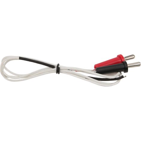 Cordon de test pour sonde de température UA23, fiche 4 mm, thermocouple, multimètre, pince ampèremétrique, câble de test de température universel -50 à 400 °C (1/5)