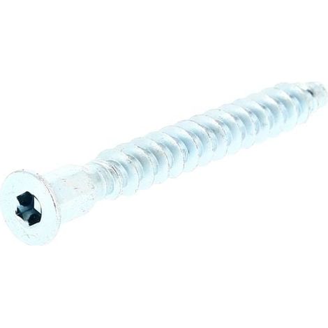 Vis Confirmat Hexagonale Creuse 5X40 Acier Zingué (1/2)