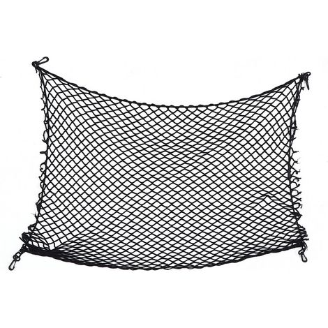 Filet de rangement élastique en maille pour coffre de Jeep Wrangler JL - Organisateur de bagages à mailles, accessoire de rangement utilitaire (1/5)