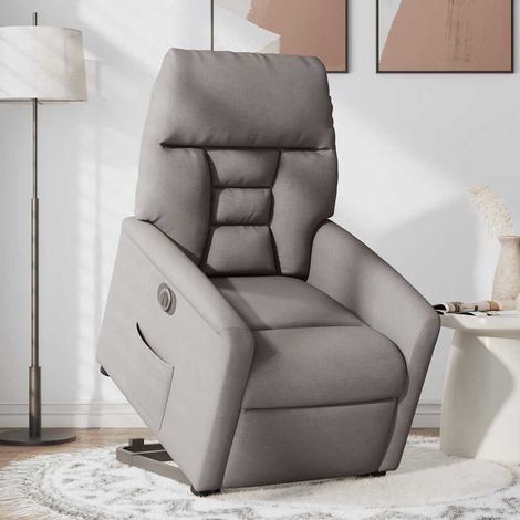 Maison Exclusive - Relaxsessel mit Aufstehhilfe Elektrisch Taupe