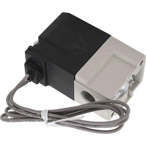 Électrovanne pneumatique 2 positions 3 voies type SMC G1/8, électrovanne à vide, 220 V CA (1/4)