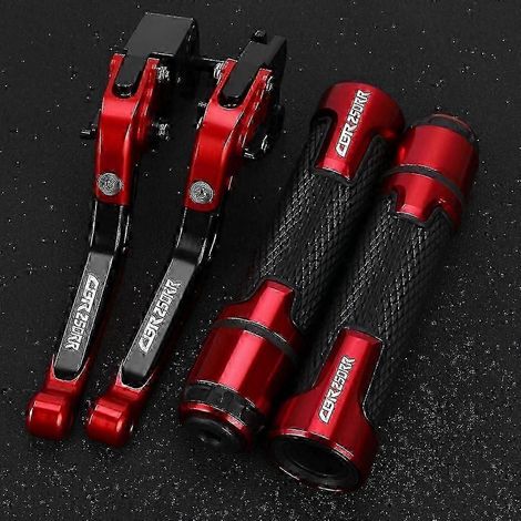 Poignées de frein et d'embrayage réglables, compatibles avec les modèles Honda CBR250RR (2011-2023, 2022, 2021, 2020, 2019, 2017). (1/4)