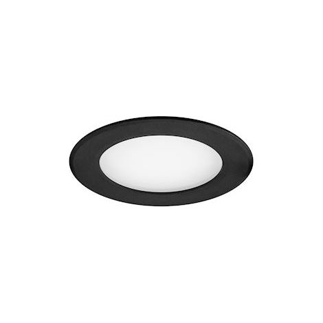 spot encastré à led - aric - flat-iso - 8w - cct - 3-4000k - noir - aric 50919