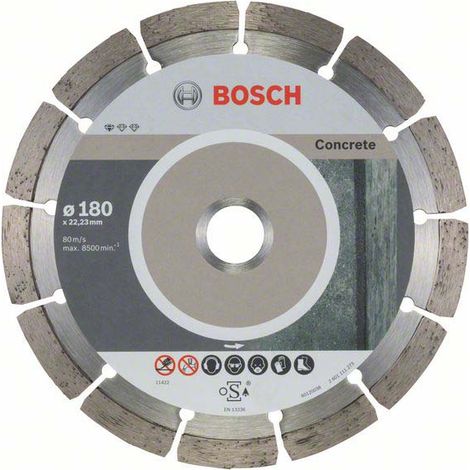 Diamanttrennscheibe Standard for Concrete, 180 x 22,23 x 2 x 10 mm, 10er-Pack (1/5)