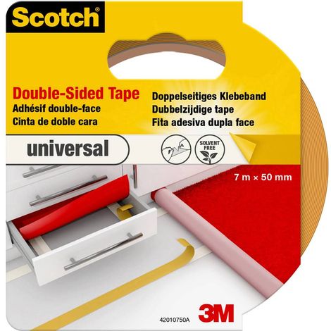 Ruban adhésif 3M universal 42010750 Scotch® marron clair (L x l) 7 m x 50 mm 1 pc(s) (1/2)