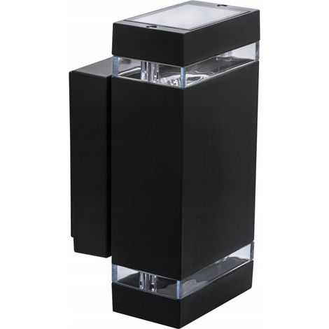Kanlux Applique halogne extérieure EL-235J-B - Noir - Éclairage efficace - Résistante aux intempéries (1/5)