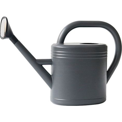 Arrosoir en plastique 5L / 8L, couleur vert et bleu, avec tête diffuseur amovible, idéal pour jardins intérieurs et extérieurs, utilisation pratique et durable (1/5)