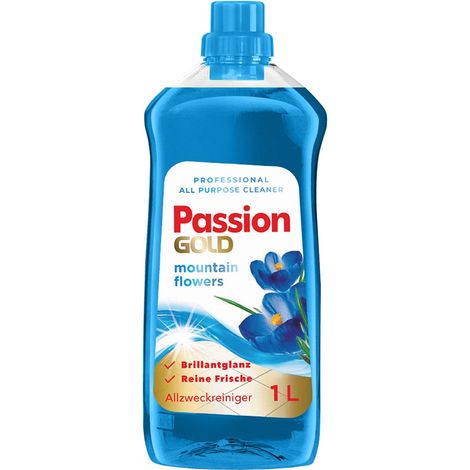 Nettoyant universel pour sols Passion Gold Fleurs de montagne 1 L