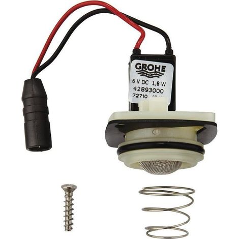 Grohe Magnetventil für Tectron Urinal-Infrarot-Elektronik Aufputz, mit Schmutzfangsieb, Betriebsspannung 6V, 42893000 (1/6)