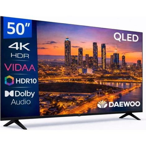 Tv daewoo 50 pulgadas qled 4k uhd