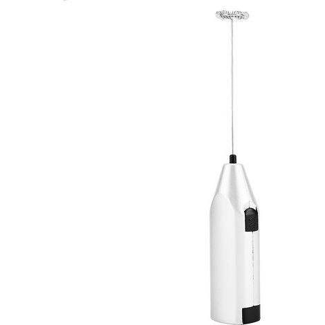 Tragbarer Milchaufschäumer, elektrische Schaummaschine für Kaffee Latte Macchiato, Eier, Getränkemixer (silber) (1/5)