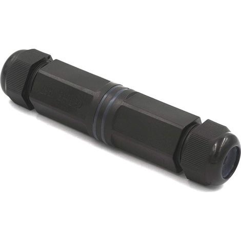 Étanche Coupleur RJ45 CAT6 Ethernet Connecteur Blindé Femelle de LAN Câble Extérieur (1/5)