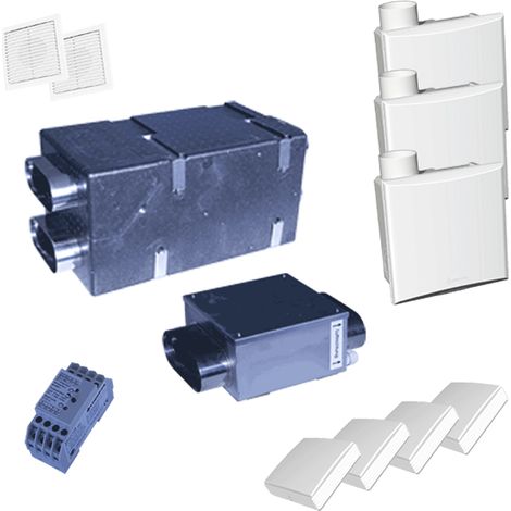 AirClean Set 180 EC-60/30 liegende Ausführung