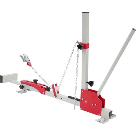 Kit de réparation de bosses de voiture manuel - Outil de traction réglable jusqu'à 270 kg - Pour la restauration des tôles endommagées dans trois zones de clé