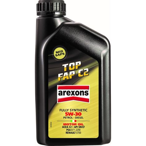 Olio motore 5w30 Top FAP C2 1lt