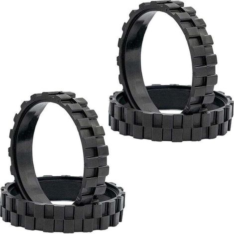 4pcs PNEUS Roues pour IROBOT ROOMBA Séries 500, 600, 700, 800 et 900 Remplacement Compatible avec iRobot Roomba Durabilité (1/5)