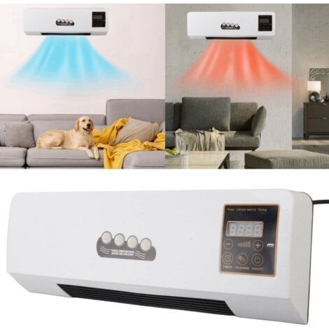 1800-W-Wandklimaanlage, reversibel – Kühlen und Heizen – Fernbedienung – Einfache Installation – Für Schlafzimmer und Badezimmer – 220 V (1/5)