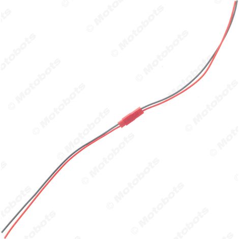 Car headlight modification wiring harness, red-head wire, male and female connector, lens beam converter modification wiring harness, one male and one female. (1/4)