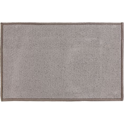 Tapis uni antidérapant lavable