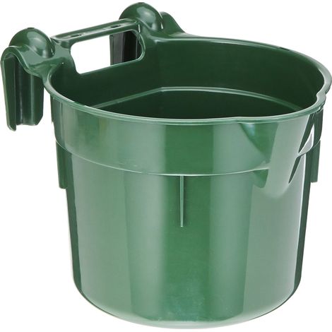 Kerbl 323481 - Mangiatoia da appendere, Hangon, ca. 8 l, colore: Verde (1/4)