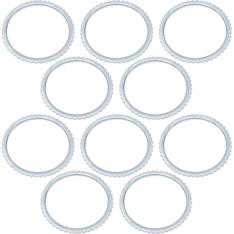 10pcs Douille d'alésage Lame de Scie Bague de Réduction Conversion Bague d'adaptation d'espacement pour Meuleuses d'angle Lames de Scie Circulaire Outils de Travail du Bois, 30x25.4mm (1/5)