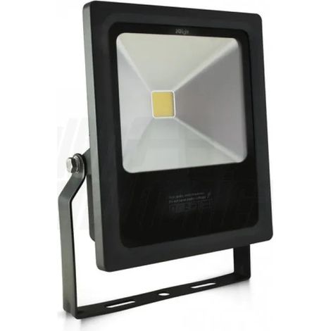 Faretto Led 30W 230Vac Ip65 Nero - Colore: Bianco Naturale