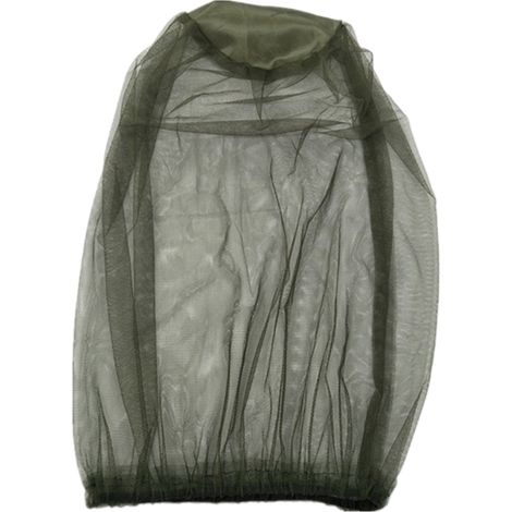 Filet anti-insectes pour la tête, filet de protection faciale, chapeau de randonnée/camping en extérieur (1/5)