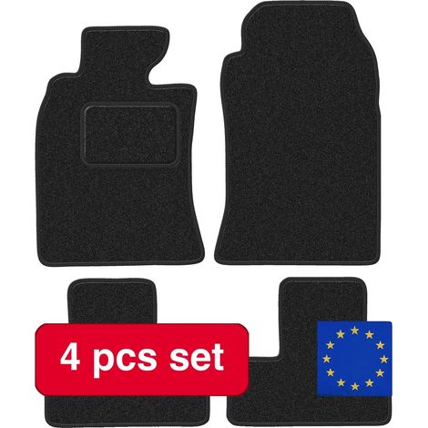 Autofußmatten, maßgeschneiderte Passform, langlebiger Schutz, schwarz (1/5)