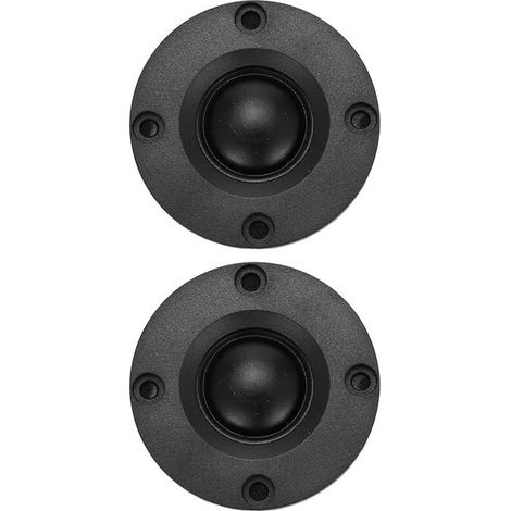 Geeignet für zwei 1,5-Zoll-6-Ohm-30-Watt-Seidenkalotten-Hochtöner, HiFi-Hochfrequenzlautsprecher mit Kühlkörpern.