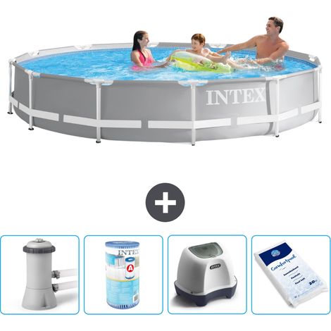 Intex Piscina Prism Frame Rotonda - 366x76 cm - 7-pezzi  S32099