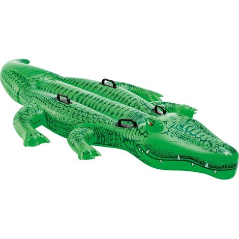 Cocodrilo gigante Ride-On 203x114 cm INTEX (1/3)