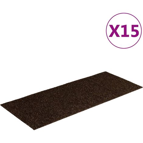 Maison Exclusive - Stufenmatten Selbstklebend 15 Stk. 60x25 cm Br (1/5)