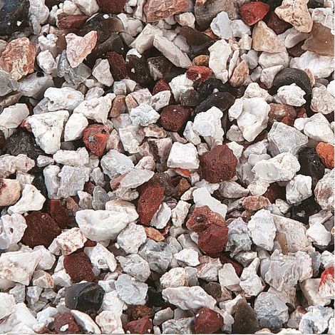 Gravier décoratif multicolore pour aquarium 8 kg (1/4)