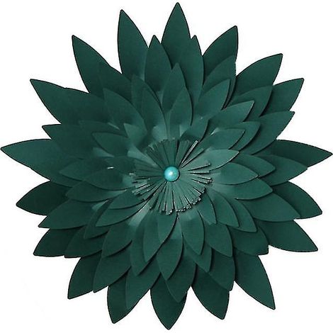 Décoration murale florale, composition florale à plusieurs niveaux pour l'intérieur et l'extérieur (chambre, salon, bureau, jardin). (1/3)