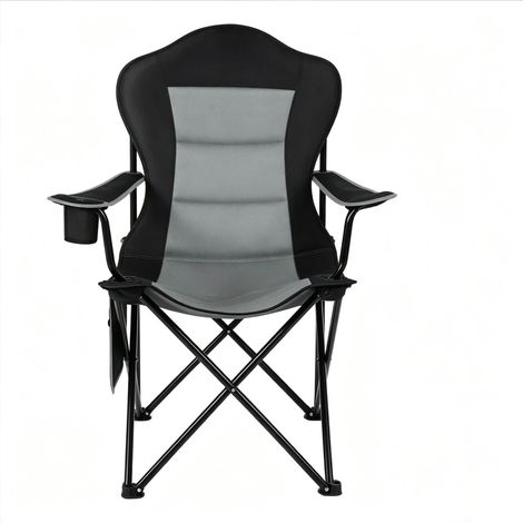 Klappstuhl für Camping und Strand mit Becherhalter, 600D, 150 kg, MODENUIT (1/5)