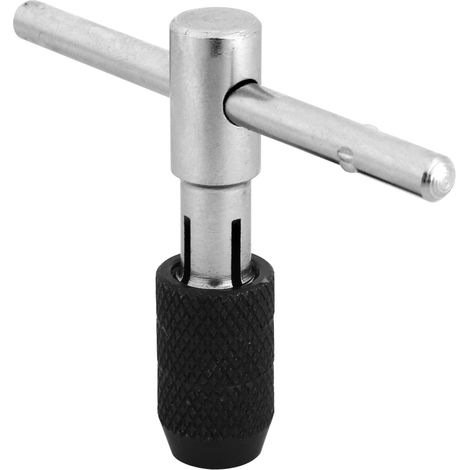 Clé à tarauder à poignée en T, mandrin de type M3 M6, outil de filetage 1/8''-1/4'' (1/5)