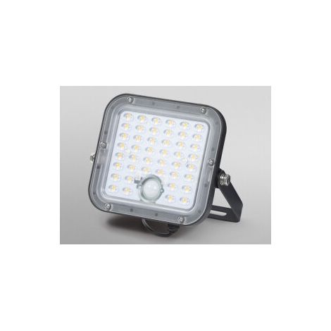 Osram 4099854429415 Endura Flood Split Solar Sensor Faretto LED da Esterno 10W 1400lm 4000K IP65 Telecomando Sensore PIR colore Nero