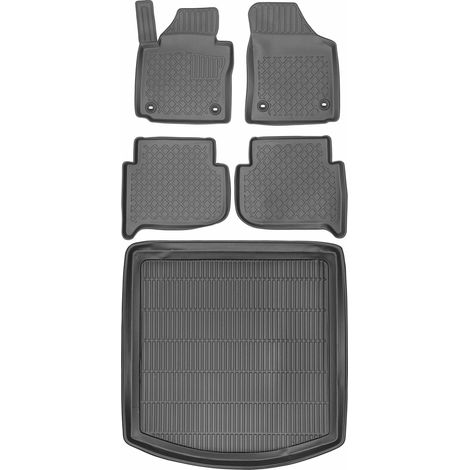 Set di tappetini per auto e tappetino per bagagliaio per Volkswagen Touran Minivan dal 2003 al 2010. (1/5)